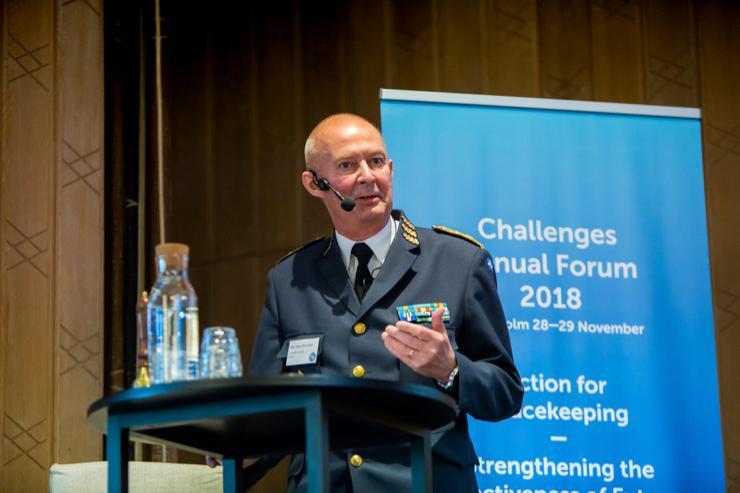 Co-host Major General Per Lodin, Swedish Armed Forces